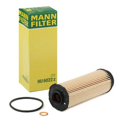 MANN-FILTER HU 6022 z Oil filter with gasket/seal Filter Insert BMW: X6, 1 Hatchback, 7