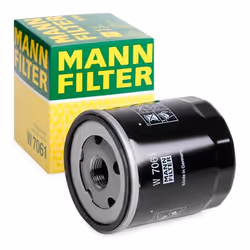 Oil filter; MANN-FILTER; 3/4-16 UNF Spin-on Filter; for MAZDA; LF1014302A9B, S550143029A, S55014302A, SH0114302A, SH0114302A9 ...