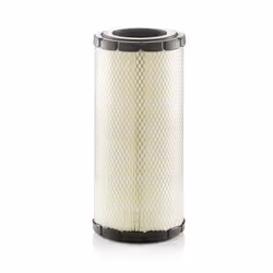 Air filter; MANN-FILTER; 390 186 Filter Insert; for NEW HOLLAND, STEYR; 82034605, 84493217, 82034604, 84493217, 82034604