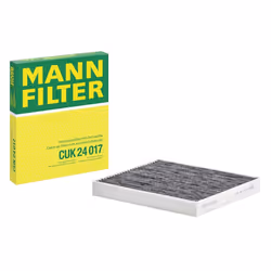 MANN-FILTER CUK 24 017 Pollen filter Activated Carbon Filter 210 240 28 KIA: SORENTO 3, TOYOTA: C-HR
