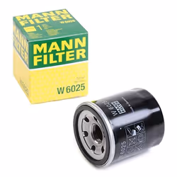 Oil filter; MANN-FILTER; M20x1.5 with one anti-return valve Spin-on Filter; for RENAULT, DACIA, LADA; 152085758R, 152009645R, ...