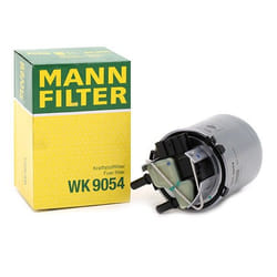 MANN-FILTER WK 9054 Fuel Filter In-Line Filter, with filter heating NISSAN: Qashqai 2, X-Trail, RENAULT: Kadjar, Koleos 2