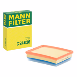 MANN-FILTER C 24 036 Air filter 54 182 239 Filter Insert VAUXHALL: Combo Mk4 Box Body / Estate, Combo Mk4 MPV, Grandland X, PEUGEOT: 3008 II Off-Road - Additional view 6