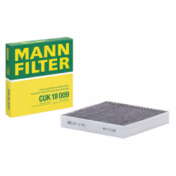 MANN-FILTER CUK 18 009 Pollen filter Activated Carbon Filter 176 179 28 KIA: Picanto III