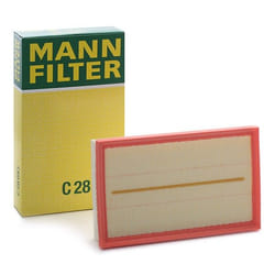 MANN-FILTER C 28 043 Air filter 49 170 276 Filter Insert VOLKSWAGEN: Polo VI, Golf VIII Hatchback, T-Roc, SEAT: Leon III Hatchback, Ateca, Leon III ST
