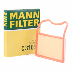 Air filter; MANN-FILTER; 34 282 311 Filter Insert; for VOLKSWAGEN, SEAT, VW; 04C129620E