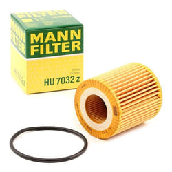 MANN-FILTER HU 7032 z Oil filter with gasket/seal Filter Insert CITROËN: Berlingo Van, Berlingo, Grand C4 Spacetourer, PEUGEOT: Partner III Van