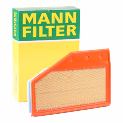 Air filter; MANN-FILTER; 56 232 351 Filter Insert; for VAUXHALL, CHEVROLET, OPEL, CADILLAC; 23430313, 23430313