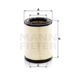MANN-FILTER C 33 013 Air filter 426 317 Filter Insert RENAULT TRUCKS: T-Serie