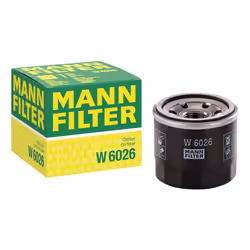 MANN-FILTER W 6026 Oil filter 3/4-16 UNF-1B Spin-on Filter SUZUKI: Ignis III, SWIFT 5, Celerio