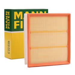 Air filter; MANN-FILTER; 65 219 238 Filter Insert; for JEEP, CHRYSLER, LEXUS, MITSUBISHI, FIAT; 04861756AA, 53146541, 6000608 ...