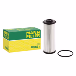 MANN-FILTER H 6005 z Transmission Filter with gasket/seal VOLKSWAGEN: Transporter 5, Golf 7, Multivan 6, AUDI: A3 Sportback, Q3, A3 Saloon