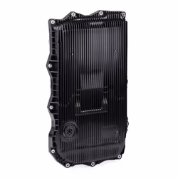 MANN-FILTER H 50 004 Oil Pan, automatic transmission with oil drain plug, with gasket/seal BMW: 5 Saloon, 3 Saloon, X3, LAND ROVER: Discovery 4