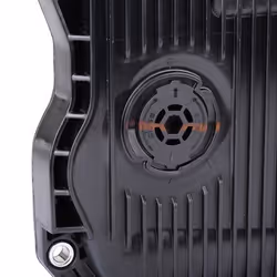 MANN-FILTER H 50 004 Oil Pan, automatic transmission with oil drain plug, with gasket/seal BMW: 5 Saloon, 3 Saloon, X3, LAND ROVER: Discovery 4 - Additional view 4