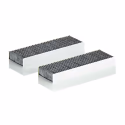Pollen filter; MANN-FILTER; Activated Carbon Filter 255 83 30; for PEUGEOT, VAUXHALL, DS, OPEL, CITROËN; 9833351080