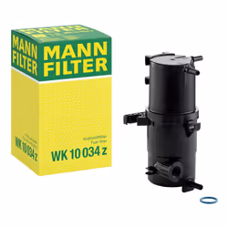 MANN-FILTER WK 10 034 z Fuel Filter In-Line Filter 10 10 with gasket/seal VOLKSWAGEN: Amarok Pickup, Amarok Platform / Chassis