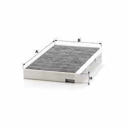 Mann Filter CUK 3139 Cabin Air Filter with Activated Charcoal