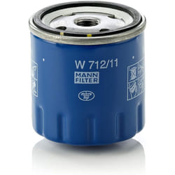 Original MANN-FILTER Oil filter W 712/11 â For Passenger Cars