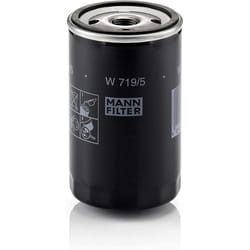 Original MANN-FILTER Oil filter W 719/5 â For Passenger Cars and Utility Vehicles