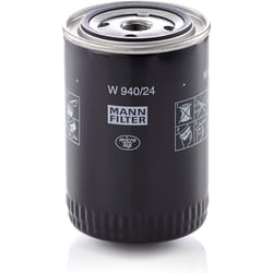 Original MANN-FILTER Oil filter W 940/24 â Hydraulics filter â For Trucks, Busses and Utility Vehicles