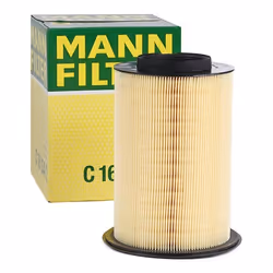 Air filter; MANN-FILTER; 210 133 Filter Insert; for FORD, VOLVO, MAZDA, HYUNDAI; 1448616, 1477153, 1496204, 1690582, 1695529