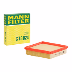 MANN-FILTER C 18 024 Air filter 40 164 176 Filter Insert TOYOTA: Yaris IV