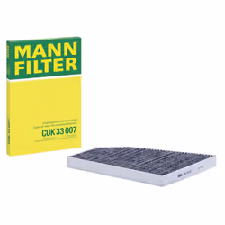 MANN-FILTER CUK 33 007 Pollen filter Activated Carbon Filter 322 260 30 TESLA: Model X