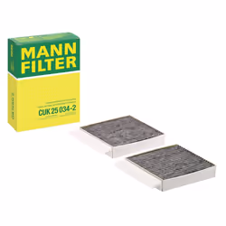 MANN-FILTER CUK 25 034-2 Pollen filter Activated Carbon Filter 195 204 35 MERCEDES-BENZ: S-Class Saloon