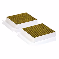 Pollen filter; MANN-FILTER; Activated Carbon Filter with polyphenol, with antibacterial action, Particulate filter (PM 2.5), ...