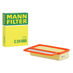 MANN-FILTER C 24 080 Air filter 52 171 239 Filter Insert FIAT: Doblo II Box Body / Estate, Doblo II Estate