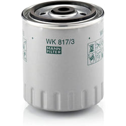 Original MANN-FILTER Fuel filter WK 817/3 X â Fuel filter set with gasket / gasket set â For Utility Vehicles