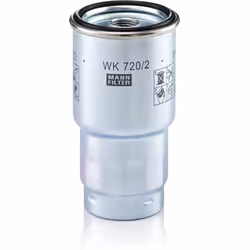 Original MANN-FILTER Fuel filter WK 720/2 X â Fuel filter set with gasket / gasket set â For Passenger Cars