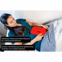 Unold 86013 electric hot-water bottle 380 W Red