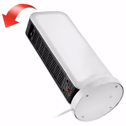 Unold 86430 electric space heater Indoor Black, White 2000 W Fan electric space heater - Additional view 4
