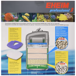 Eheim Filter Pad Set for Prof 3 1200Xl/12