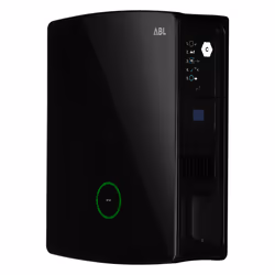 ABL eM4 Twin, Type 2, 22 kW, Outdoor, IK10, Wall, Black