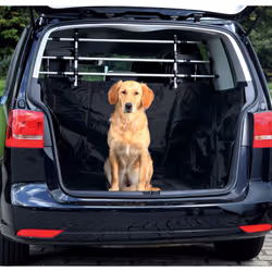 TRIXIE 1318, Car boot cover, Nylon, Polyester, Black, Monochromatic, Hook-and-loop closure, Machine wash