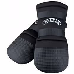 TRIXIE Walker Care Protective Boots, M, Polyester, Rubber, Black, Monochromatic, Any breed