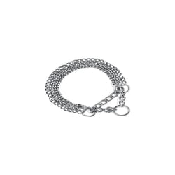 Semi Choke Chain 3 Rows 55cm Dog Control Collar 2267