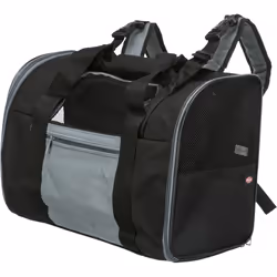 TRIXIE 2882, Soft pet carrier, Handbag pet carrier, Dog, 8 kg, Front-load, Black