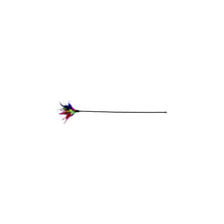 Trixie Playing Rod With Feathers, 50cm - Cat Toy Kitten Play Feathers Teaser -  rod cat toy kitten play trixie playing feathers teaser flexible 50 cm