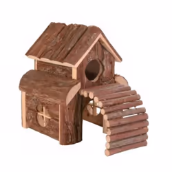 TRIXIE Finn House, House, Hamster, Mouse, Wood, Wood, 130 mm, 200 mm