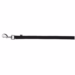 TRIXIE Leash, Dog, Training lead, Black, Tape, 15 m, 2.2 cm