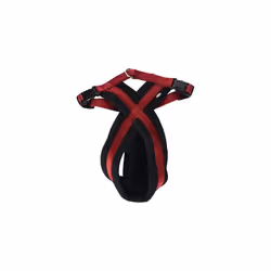 Trixie Premium Harness With Fleece Padding, XS To S, 30-40cm x 15 Mm, Red - Dog - trixie harness premium dog fleece padding ...