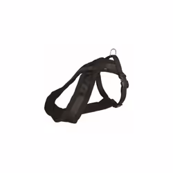 Trixie 20421 Premium Harness L-xl 70-100 Cm/ 25mm Black - Dog Padded Touring - harness trixie dog premium padded black touri ...