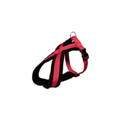 Trixie Premium Touring Dog Harness, 70 - 100cm x 25 Mm, Red - Harness Padded -  trixie dog harness padded premium soft touring fleece adjustable