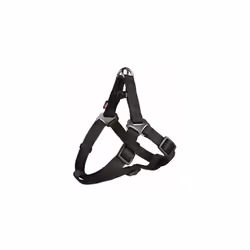 Trixie Premium One Touch Dog Harness, 40 - 50cm x 15 Mm, Black - Harness -  trixie premium harness dog black various sizes ne ...