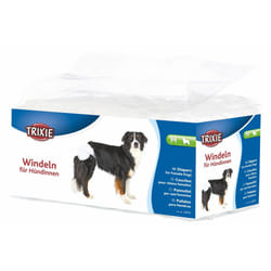 ) Trixie Disposable Female Dog Diapers - Medium (32 to 48 cm