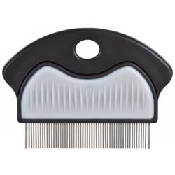 TRIXIE 23761, Dog, Comb, Black, Grey, Plastic, Metal, 70 mm
