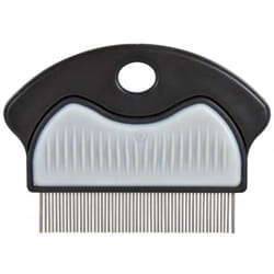 TRIXIE 23761 pet brush/comb Black, Grey Dog